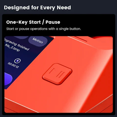 Smart Laser Engraver with Enclosure