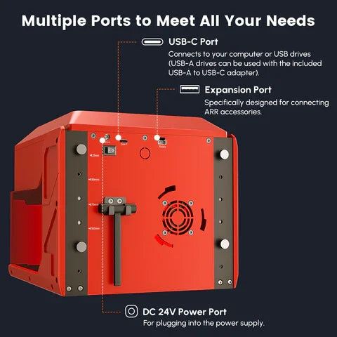 Smart Laser Engraver with Enclosure