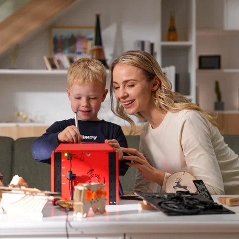 Smart Laser Engraver with Enclosure